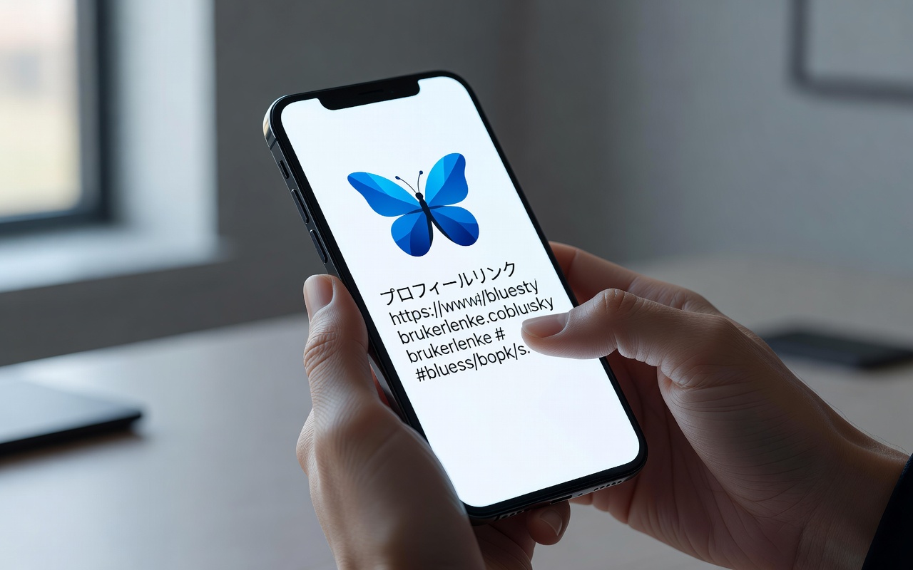 发能打开的 Bluesky 主页链接