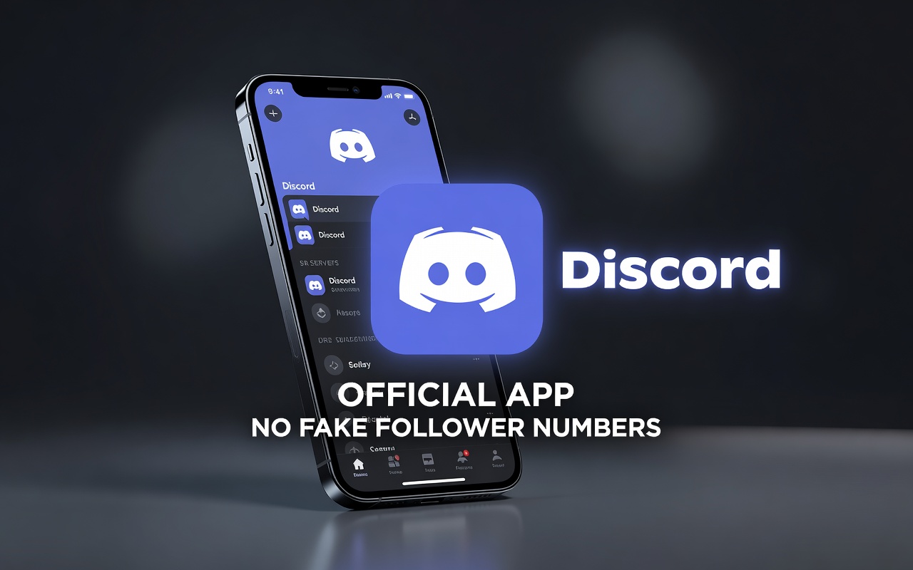 Discord 服务器加成员，屏幕显示服务器