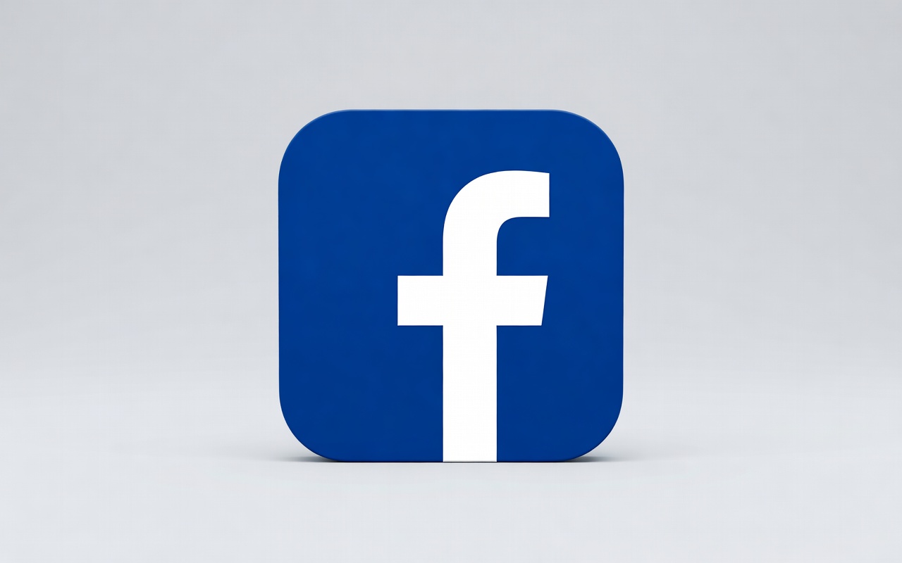 Facebook 直播人数怎么加，蓝色 f
