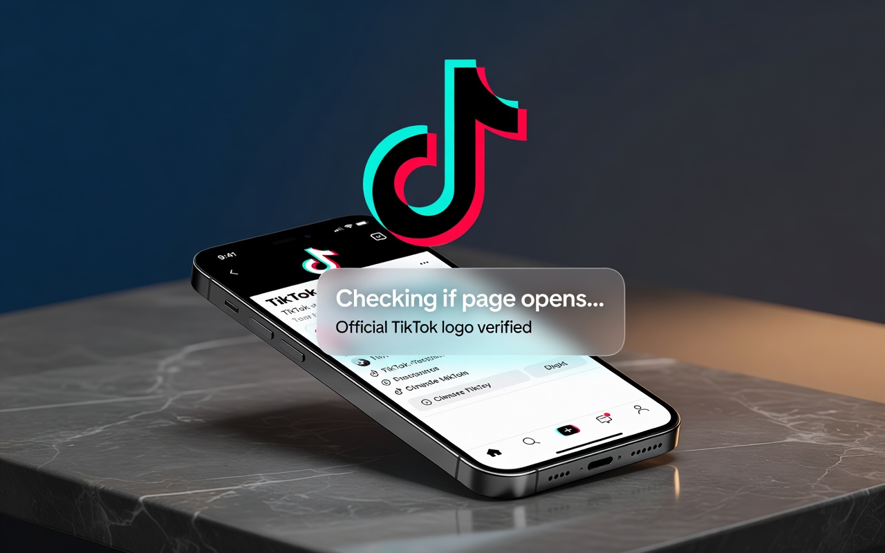 核对 TikTok 主页还能不能打开再补粉