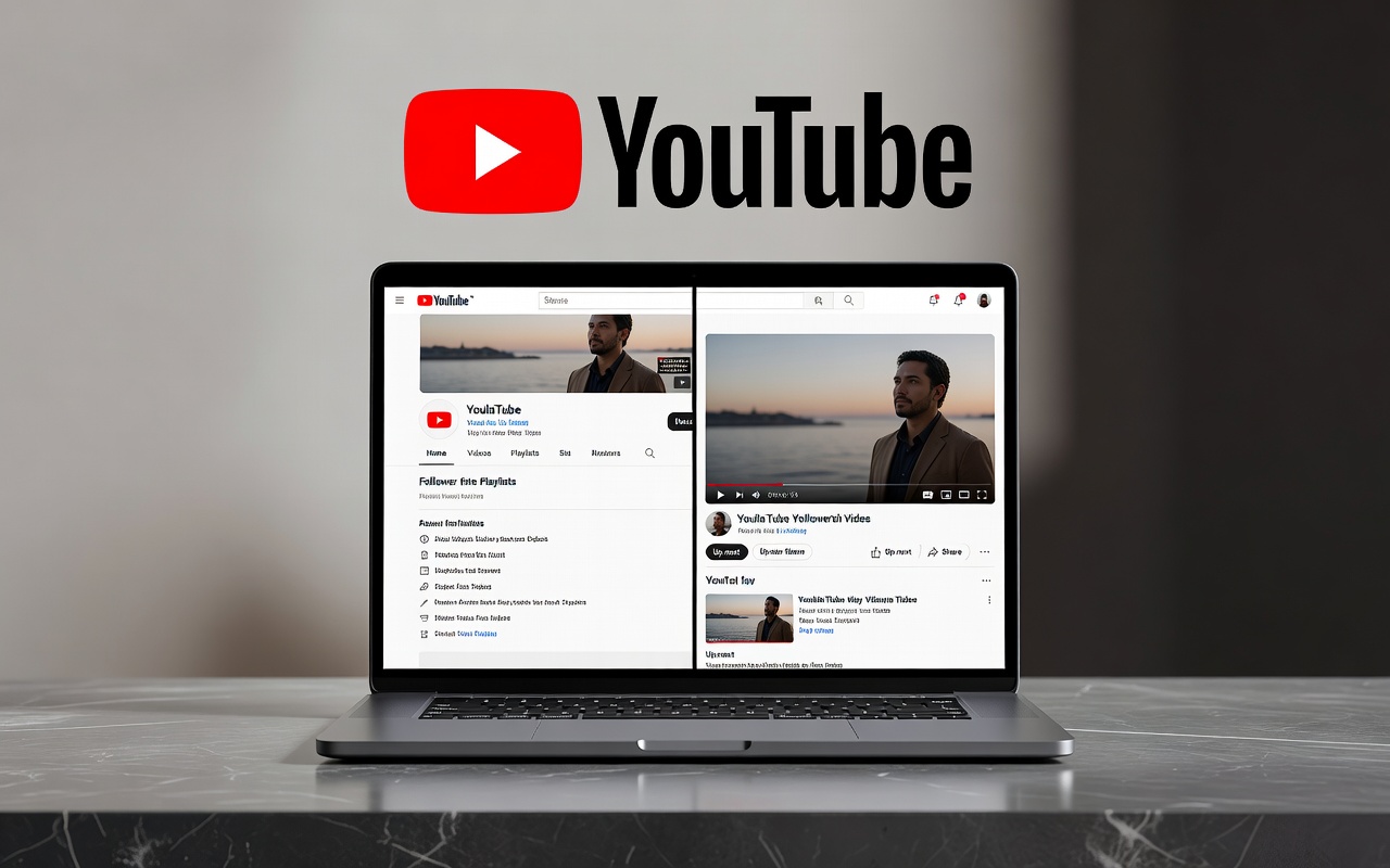 YouTube 订阅发频道链接播放发视频链接