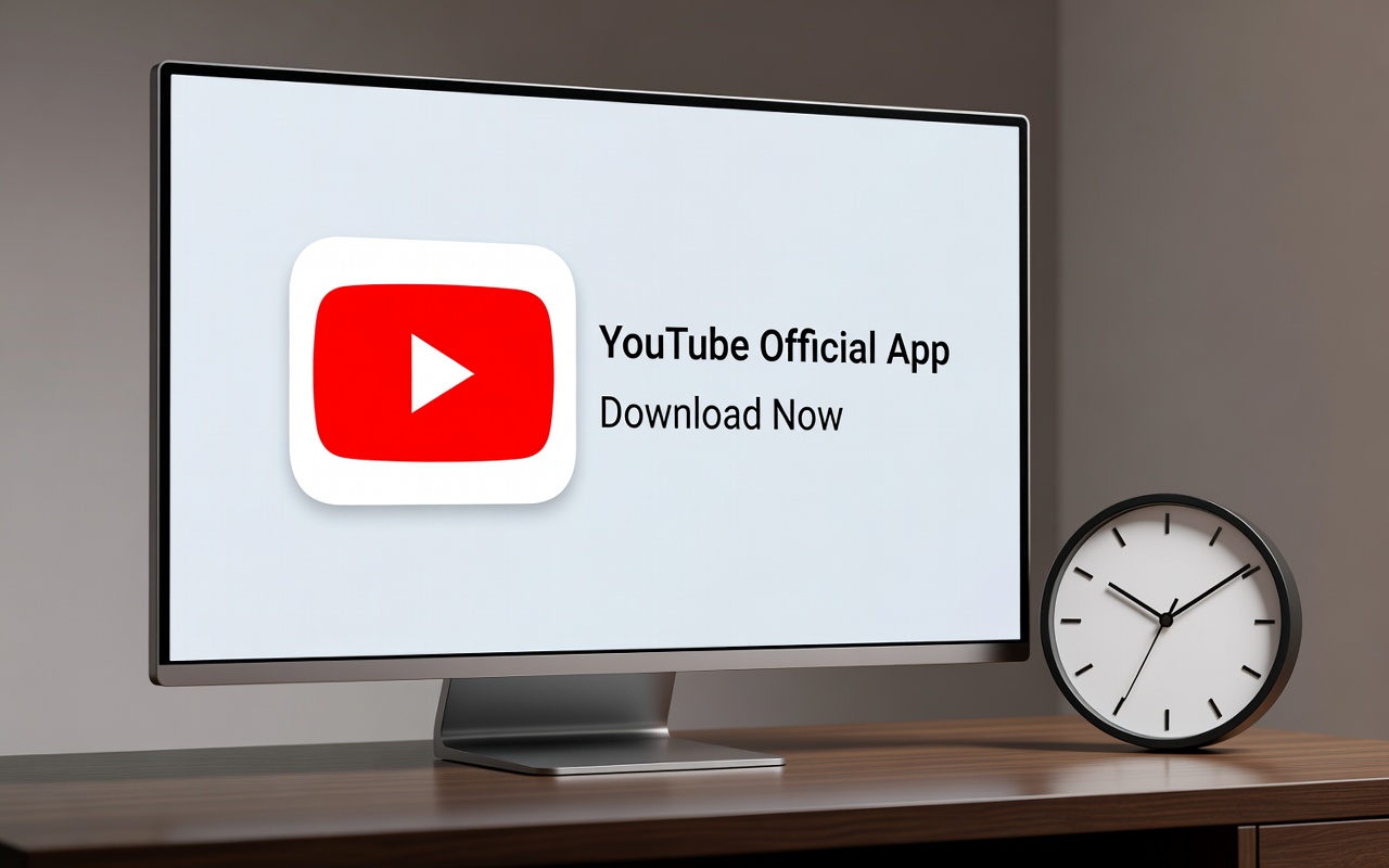 YouTube 播放和观看时长差别,时钟与播放键