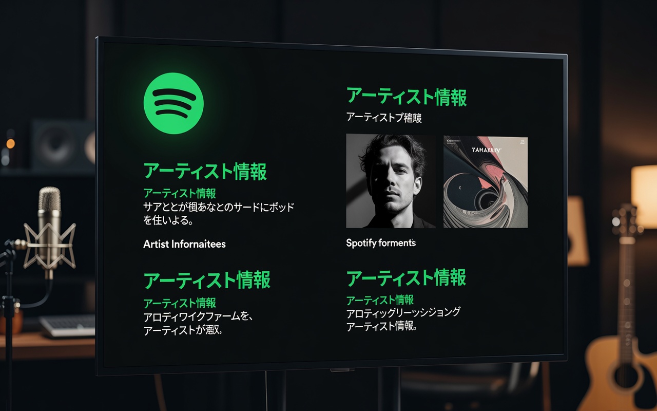 Spotify 藝人主頁