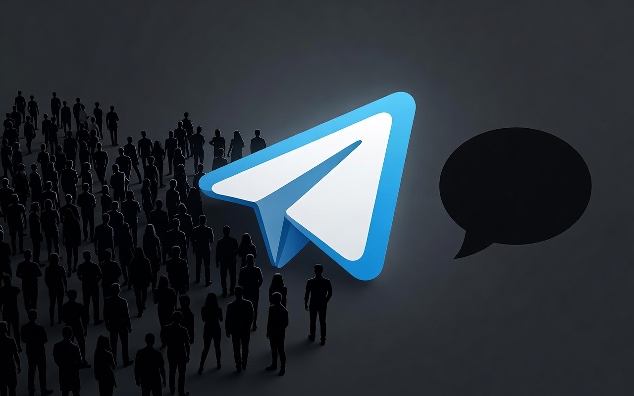 Telegram 頻道人數在門口，瀏覽量在這一條，官方大標