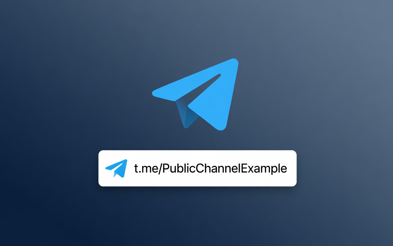 Telegram 频道发能打开的公开链接