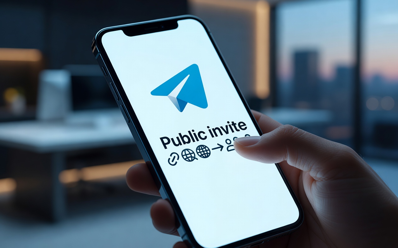 用沒進過群的號點 Telegram 公開連結