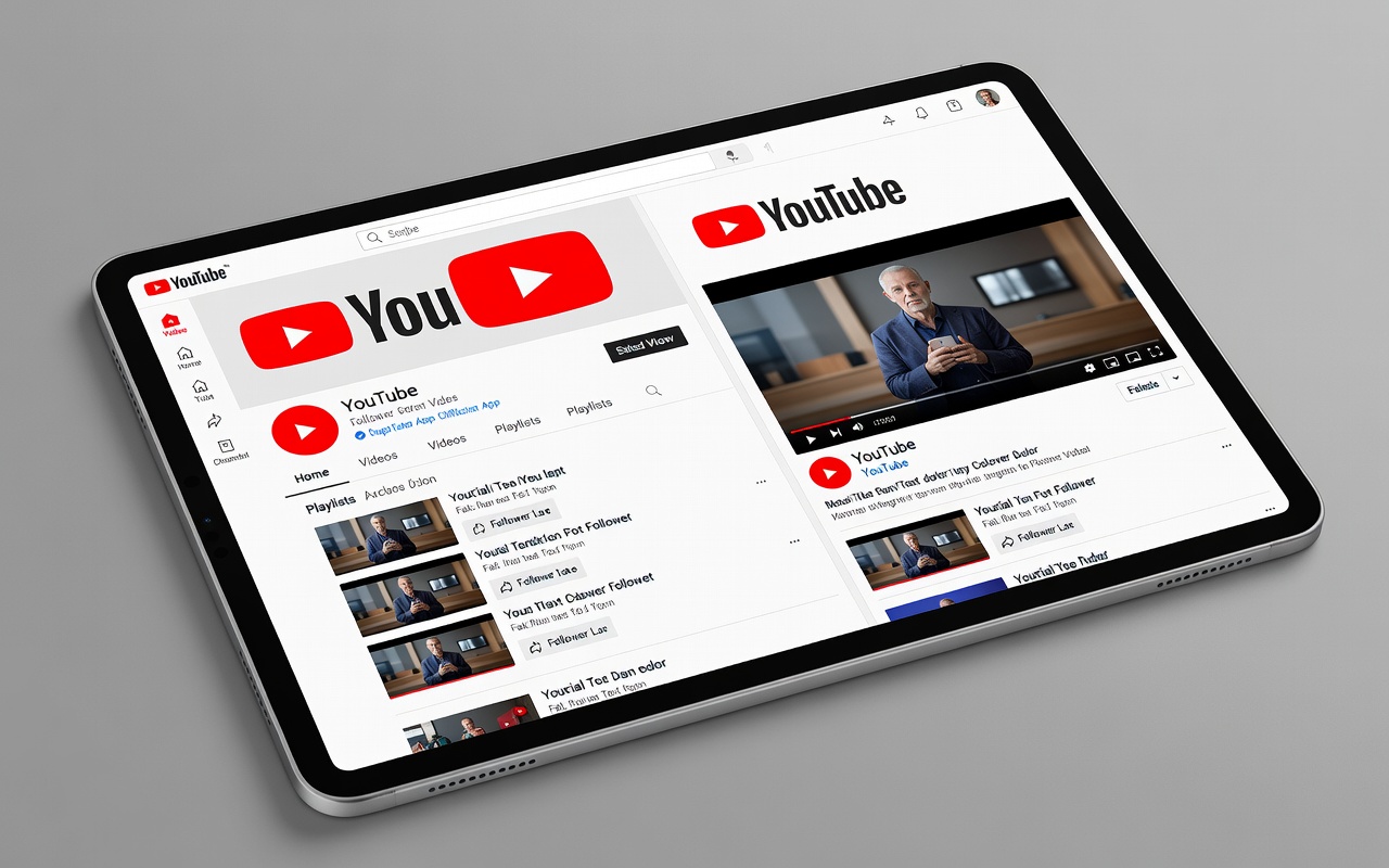 YouTube 订阅发频道链接播放发视频链接