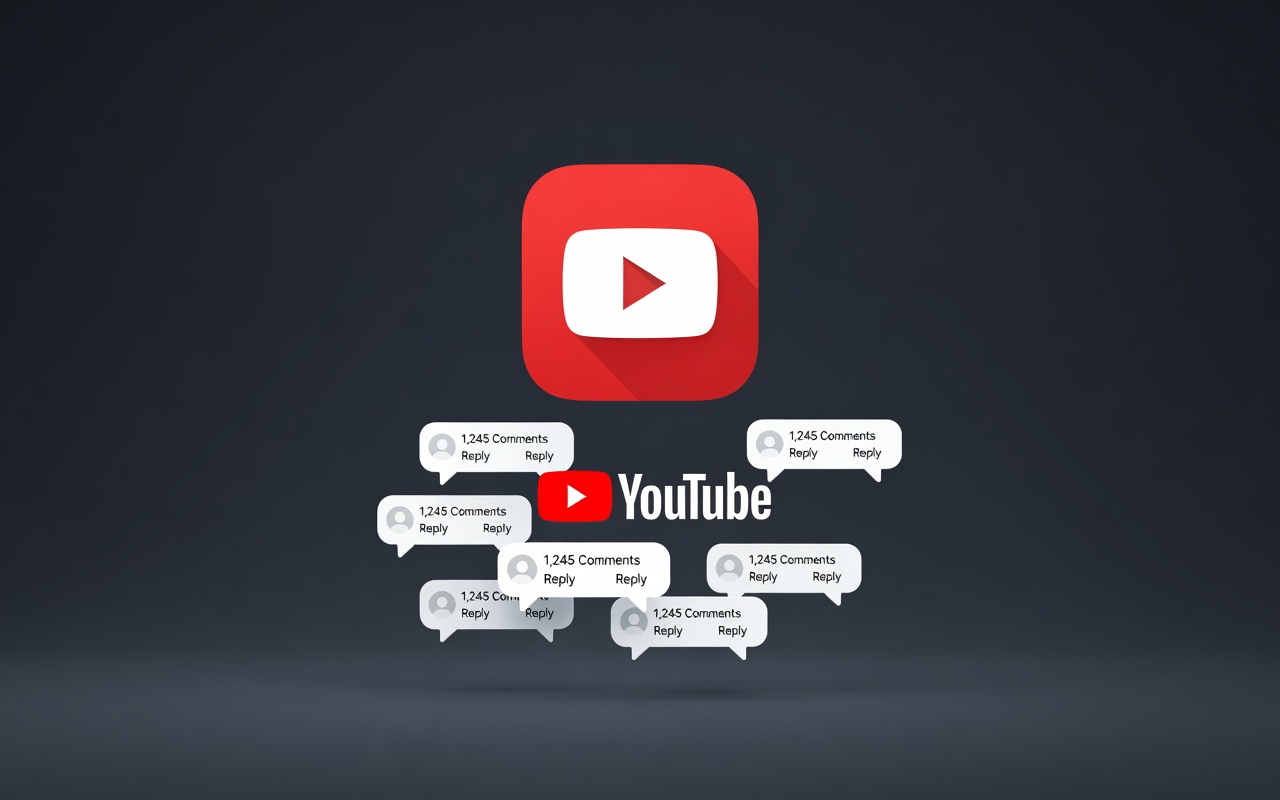 YouTube 加评论发那条视频链接