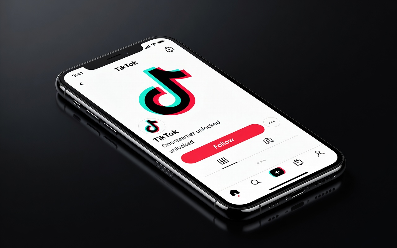 TikTok 主頁要公開才能加真人粉或普通粉
